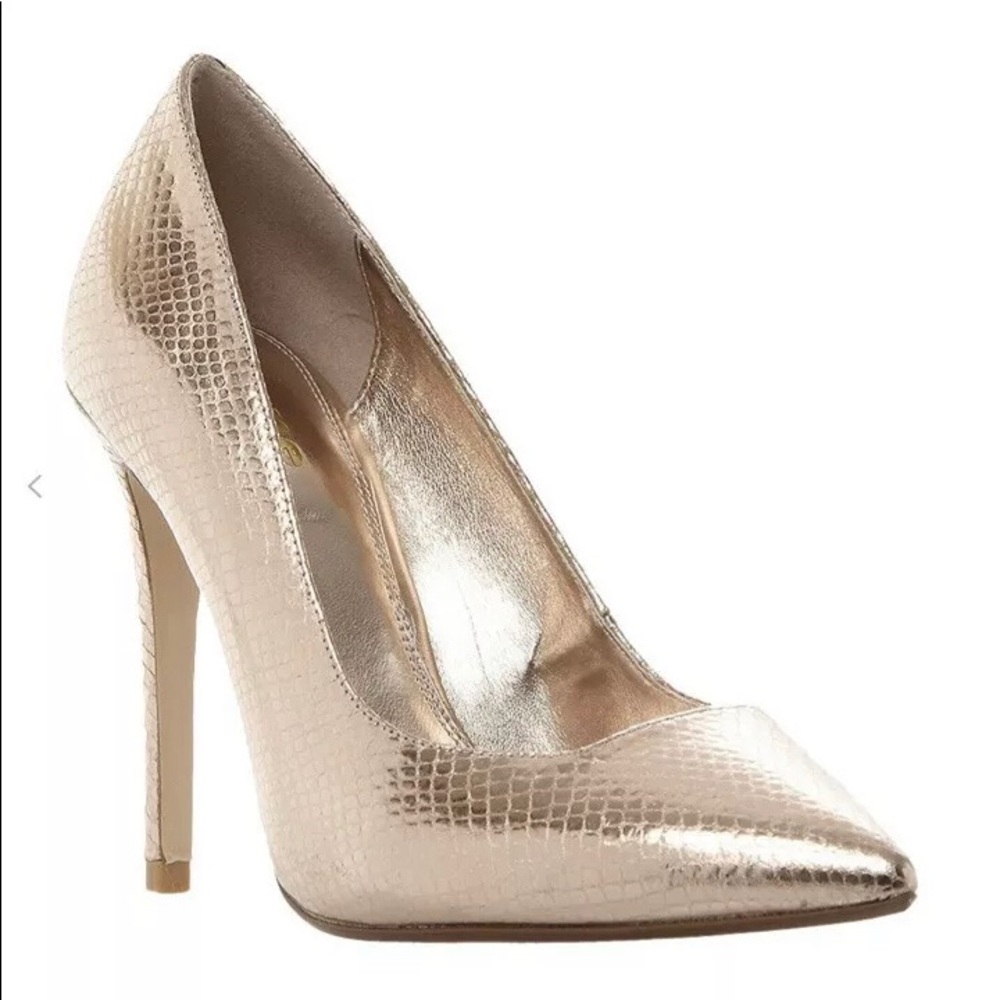 Dune ‘Aiyana’ Stiletto Court Heels Rose Gold US 8